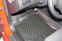 Hyundai Accent 2000–2006 Gummimattor till kupén (4 st, Novline) Coupe foto 2