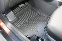 Hyundai Creta 2014–2020 Gummimattor till kupén (4 st, Novline) foto 2