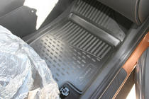 Hyundai Creta 2014–2020 Gummimattor till kupén (4 st, Novline) foto 3