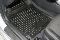 Hyundai Elantra (HD) 2006–2011 Gummimattor till kupén (4 st, Novline) foto 2