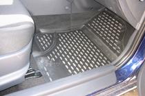 Hyundai I-30 2007–2011 Gummimattor till kupén (4 st, Novline) foto 4