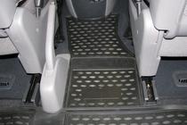 Hyundai H300, H1, Starex 2008–2020 Gummimattor för kupén (4 st, Novline) New foto 4