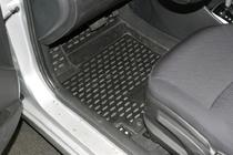 Hyundai Accent 2011–2017 Gummimattor till kupén (4 st, Novline) foto 2