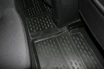 Hyundai Accent 2011–2017 Gummimattor till kupén (4 st, Novline) foto 4