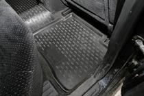 Hyundai Sonata EF 1998–2004 Gummimattor till kupén (4 st, Novline) foto 3