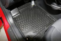Hyundai Veloster 2011–2017 Gummimattor till kupén (4 st, Novline) foto 2