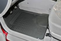 Kia Cerato 1 2004–2009 Gummimattor till kupén (4 st, Novline) foto 2