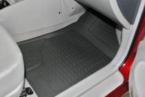 Kia Cerato 1 2004–2009 Gummimattor till kupén (4 st, Novline) foto 4