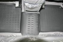 Kia Cerato 1 2004–2009 Gummimattor till kupén (4 st, Novline) foto 5