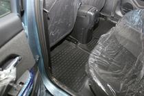 Kia Rio 2012–2017 Gummimattor till kupén (4 st, Novline) foto 3