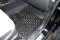 Kia Sorento II XM 2009–2014 (2009-2012) Gummimattor till kupén (4 st, Novline) foto 4