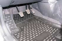 Kia Soul I 2008–2013 Gummimattor till kupén (4 st, Novline) foto 2