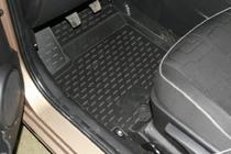 Kia Venga 2010–2019 Gummimattor till kupén (3 st, Novline) foto 2