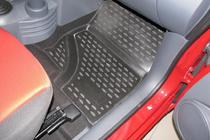 Mitsubishi Colt 2004–2012 (2009↗) Gummimattor för kupén (4 st, Novline) 5D foto 3