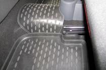 Mitsubishi Colt 2004–2012 (2009↗) Gummimattor för kupén (4 st, Novline) 3D foto 3