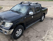 Nissan Navara 2006–2015 Takrails med tvärbalkar (2 st, krom) foto 1