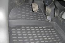 Renault Kangoo 1998–2008 (1998-2008) Gummimattor till kupén (2 st, Novline) för lastbil foto 2