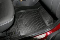 Renault Sandero 2007–2013 Gummimattor till kupén (4 st, Novline) foto 3