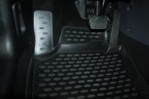 Seat Leon 2005–2012 Gummimattor till kupén (4 st, Novline) foto 2