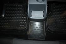 Seat Leon 2005–2012 Gummimattor till kupén (4 st, Novline) foto 5