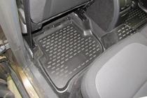 Skoda Yeti 2009–2017 Gummimattor till kupén (4 st, Novline) foto 3