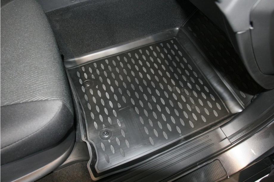 SsangYong Action 2005–2018 (2012↗) Gummimattor till kupén (4 st, Novline) Sports Foto 5
