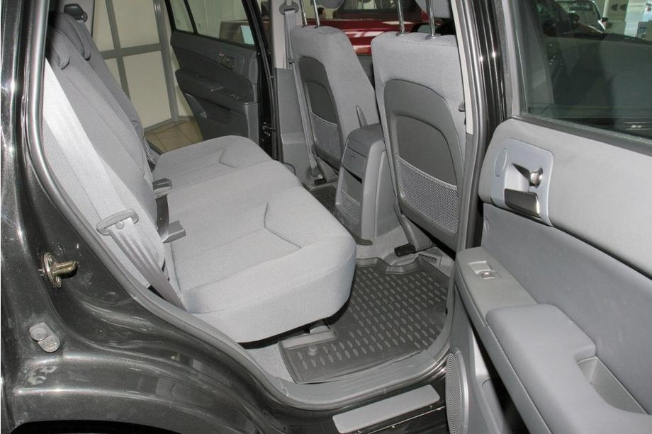 SsangYong Kyron 2005–2014 Gummimattor till kupén (4 st, Novline) Foto 3
