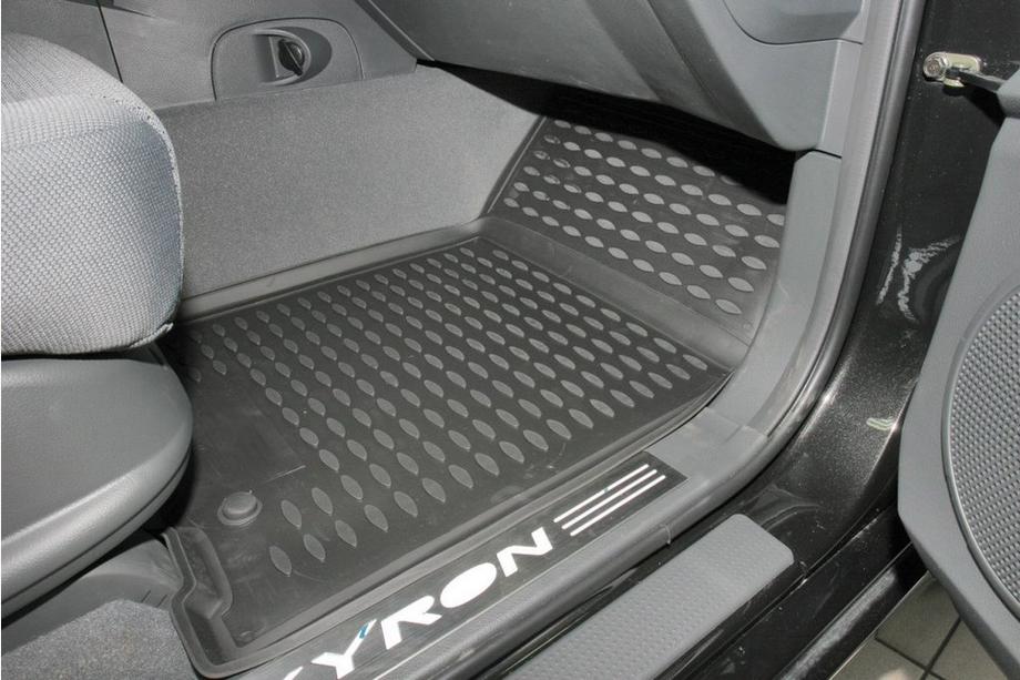 SsangYong Kyron 2005–2014 Gummimattor till kupén (4 st, Novline) Foto 4