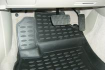 Subaru Outback 2005–2009 Gummimattor till kupén (4 st, Novline) foto 2