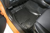 Subaru XV 2011–2017 Gummimattor till kupén (4 st, Novline) foto 2