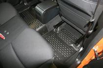 Subaru XV 2011–2017 Gummimattor till kupén (4 st, Novline) foto 3