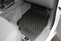Toyota Hilux 2006–2015 (2008↗) Gummimattor till kupén (4 st, Novline) foto 4