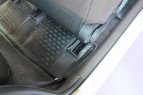 Toyota IQ 2008–2015 Gummimattor till kupén (4 st, Novline) foto 3