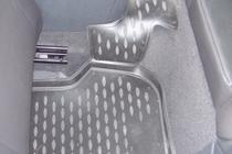 Volkswagen EOS 2006–2011 Gummimattor till kupén (4 st, Novline) foto 2