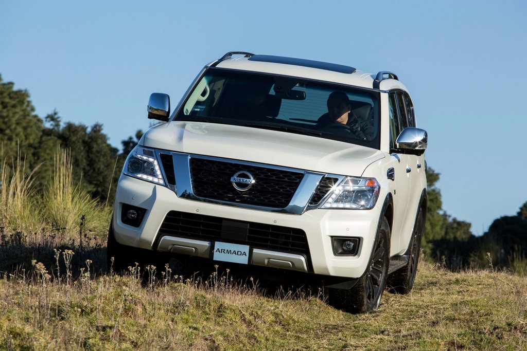 Recension av rambyggda SUV:en Nissan Armada, andra generationen