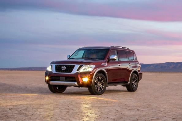 Recension av rambyggda SUV:en Nissan Armada, andra generationen