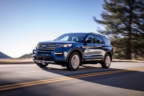 Fullstor crossover Ford Explorer årsmodell 2020