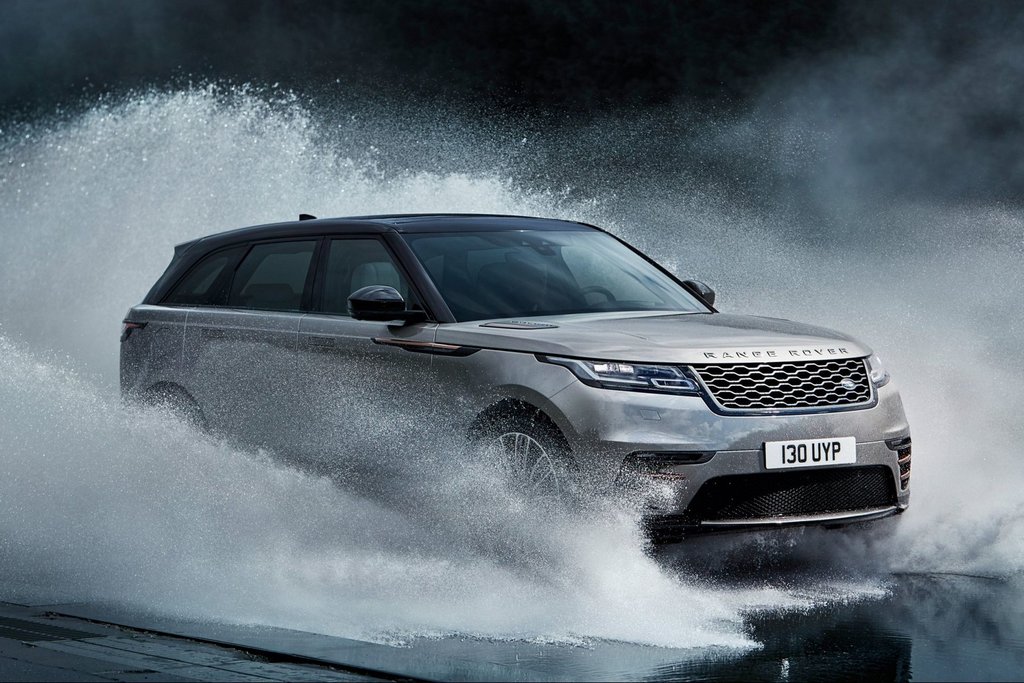 Mellanstor lyxig crossover Range Rover Velar