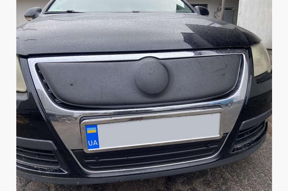 Volkswagen Passat B6 2006–2012 Vintertäckning för kylargrill (övre) matt Image