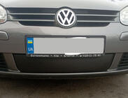 Volkswagen Golf 5 2003–2009 Vintertäckning för grill (HB) foto 2