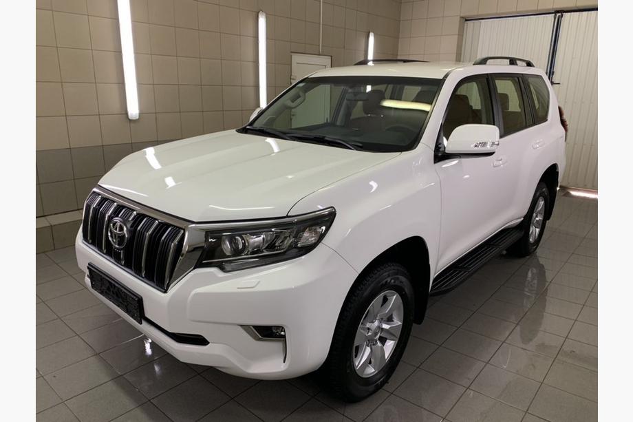 Toyota Land Cruiser Prado 150 2009–2023 Takrails, turkisk design (svarta, 2 st) metallmonteringsfötter Foto 2