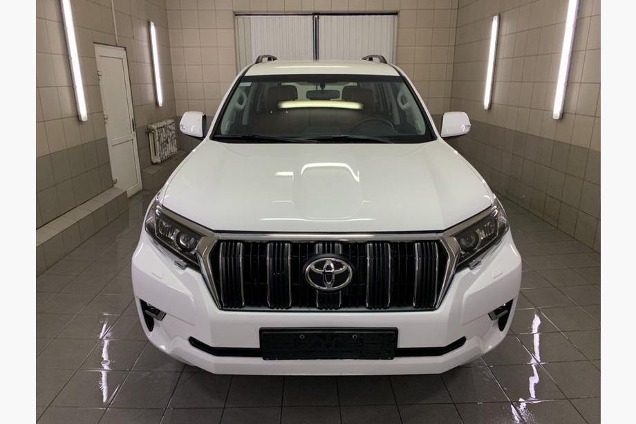 Toyota Land Cruiser Prado 150 2009–2023 Takrails, turkisk design (svarta, 2 st) metallmonteringsfötter Foto 6