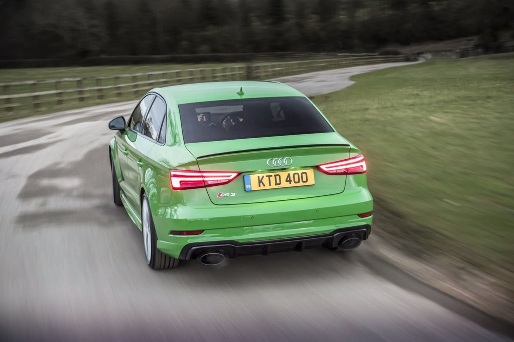 Test av den kompakta sportsedanen Audi RS3