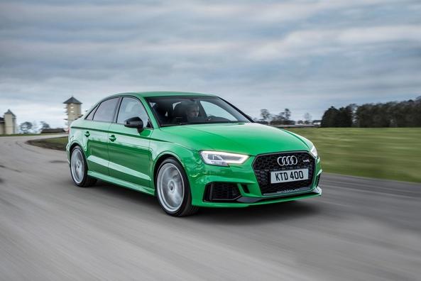 Test av den kompakta sportsedanen Audi RS3