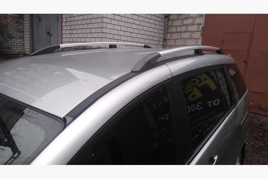 Mazda 5 2010–2018 Takrails i aluminium (krom) Foto 2