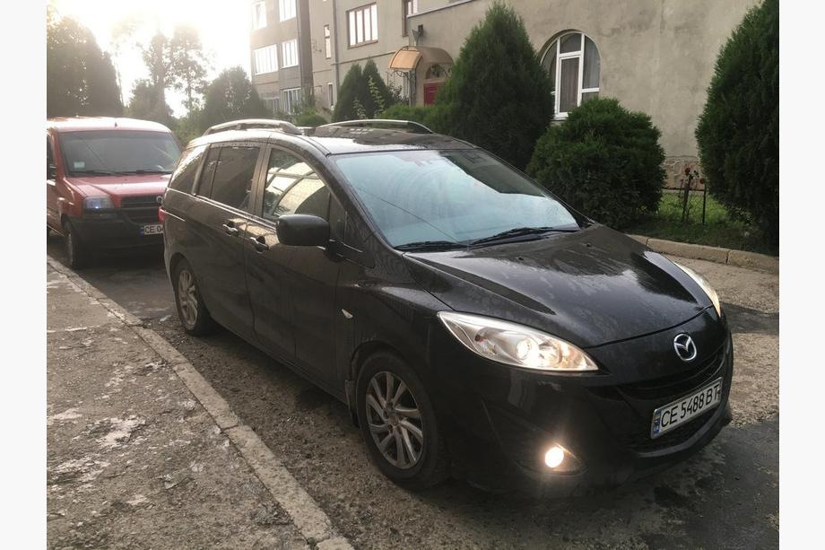 Mazda 5 2010–2018 Takrails i aluminium (krom) Foto 6