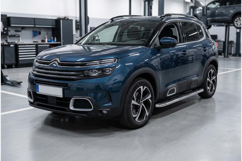 Citroen C5 Aircross 2017–2025 Sidosteg Maydos V1 (2 st, aluminium / rostfritt) Image