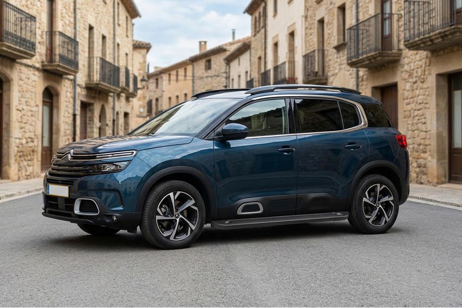 Citroen C5 Aircross 2017–2025 Sidosteg Allmond Black (2 st, aluminium) Image