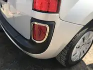 Mercedes Citan 2013–2021 List runt bakre reflex (2 st, rostfritt stål) foto 5