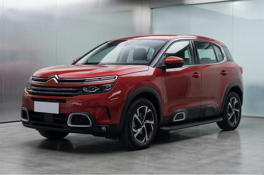 Citroen C5 Aircross 2017–2025 Sidosteg Tayga Black (2 st, aluminium) Image